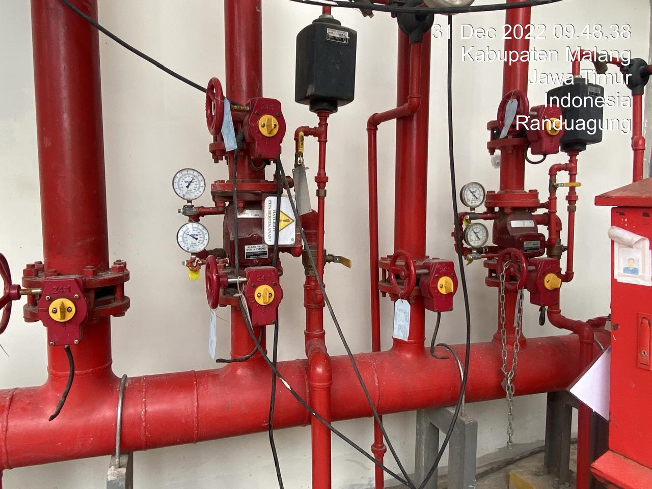 MEP piping installation